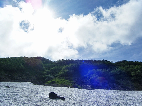 天候が回復した鳥海山